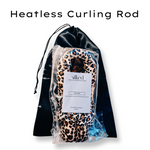 ***NEW Leopard SATIN Heatless Curling Rod