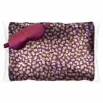 Gift Ideas 100% Silk Pillowcase and Eye Mask Bundle Female Black Owned Small Business in the USA