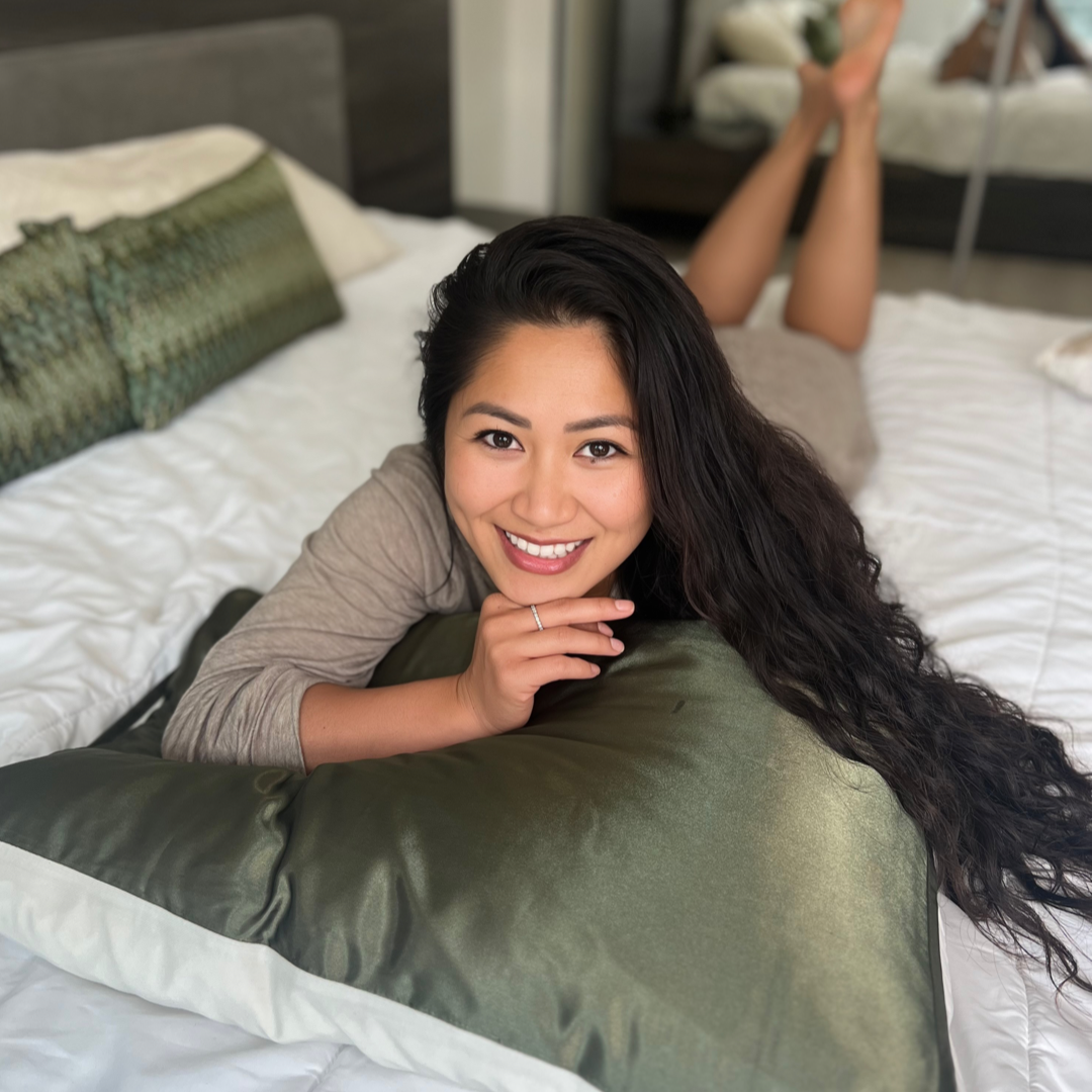 Silked satin pillow sleeve deals