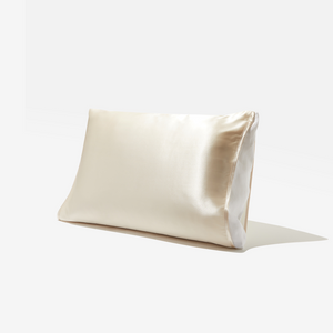 Silked Golden Tan Satin Pillowcase Pillow Sleeve for skin and hair in partnership with FabFitFun Box 2023 | Female Black Owned By Black 