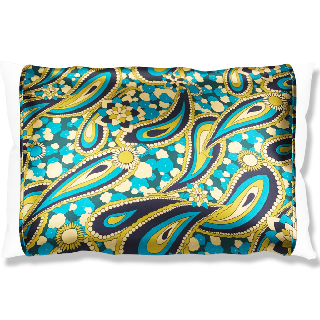 Silked Silk Pillowcase Pillow Sleeve 100% Silk #1 Best Seller Made in USA Hotel Travel Beauty Product Antibacterial Hypoallergenic 2025-2026 Pantone and Print Trends Italian Silk 