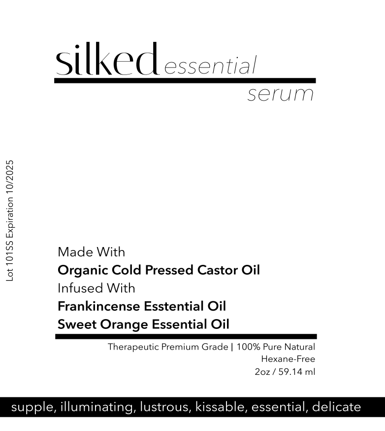 Silked Essential Serum made w/Castor Oil