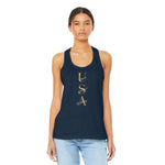 Racerback Tank | USA 250th Anniversary | Unique • Soulful • Accepting