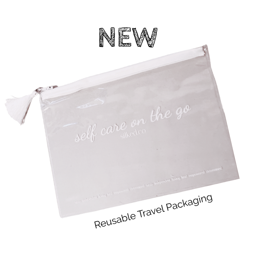 100% Reusable , Eco-Friendly Travel Packaging. Founded in USA. Women Owned. Silk Beauty Products Business.