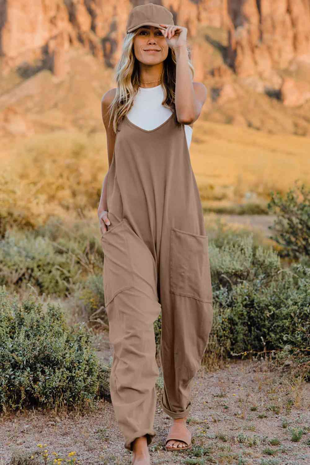 Jessica Jumpsuit with Pockets