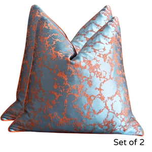 Coral Reef Riley - Throw Pillow Cover