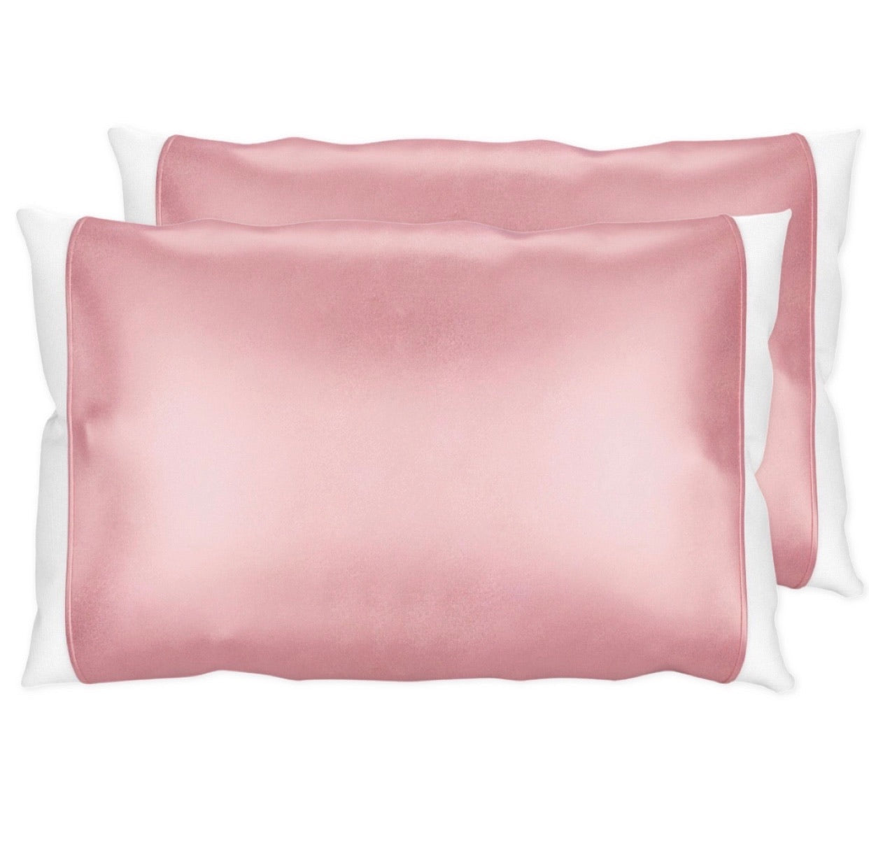 Dusty Pink Silk Pillow Sleeve Pair